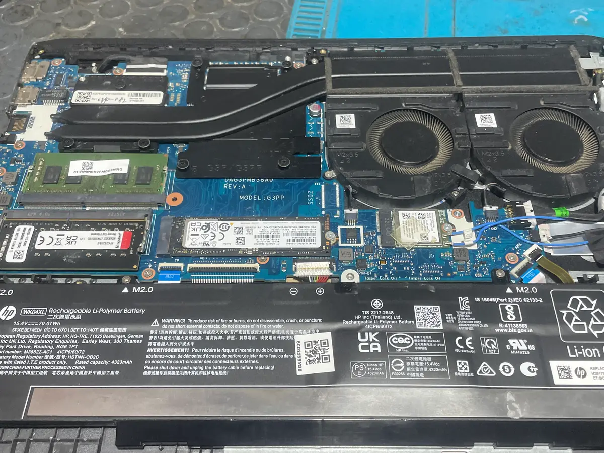 Actualización de laptop (SSD y Windows) en Cise Laptop Oaxaca