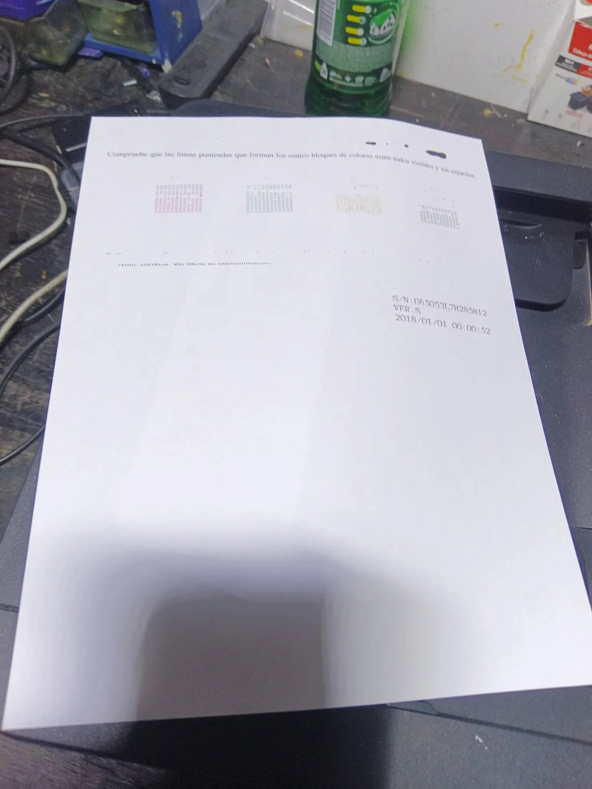 Brother DCP-T710W — Limpieza del sensor de papel — Ciselaptop Oaxaca
