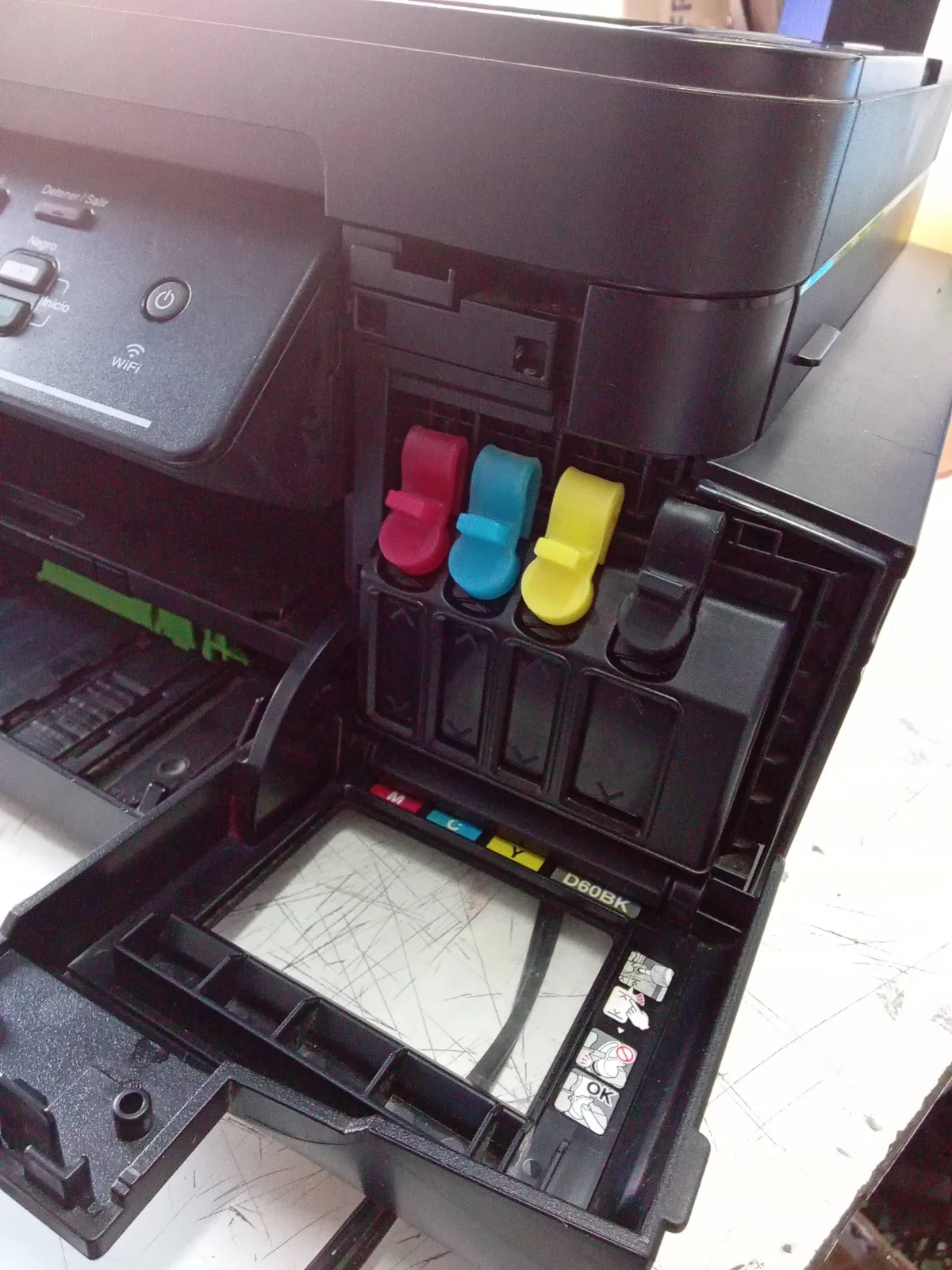 Brother DCP-T710W error atasco — Limpieza cabezales Oaxaca | Ciselaptop