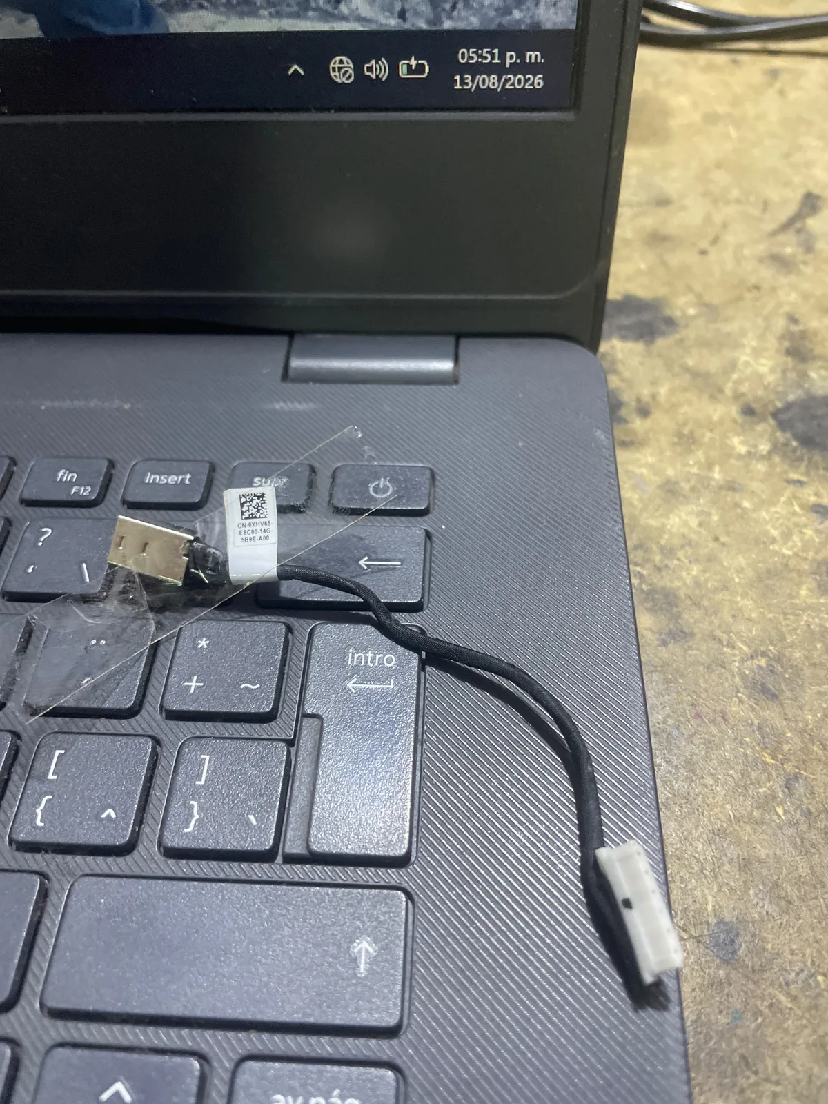 Dell Vostro — prueba de carga exitosa