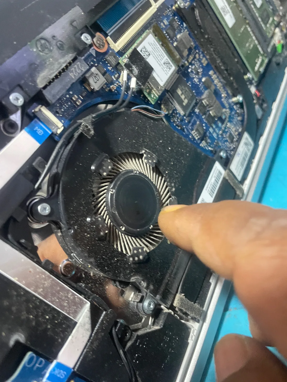 HP 14-dq — Renovación de pasta térmica — Ciselaptop Oaxaca