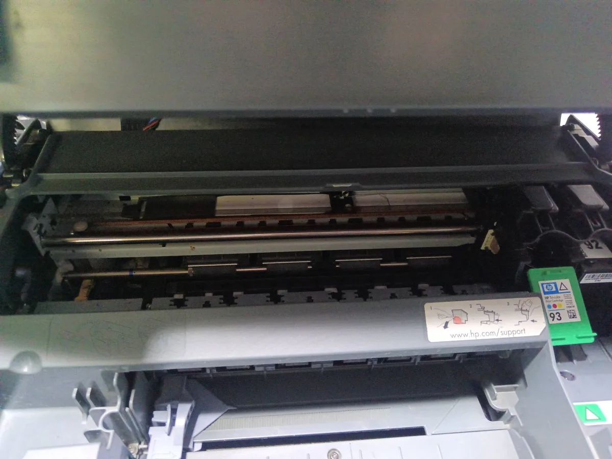 HP 2575 — revisión de cartuchos
