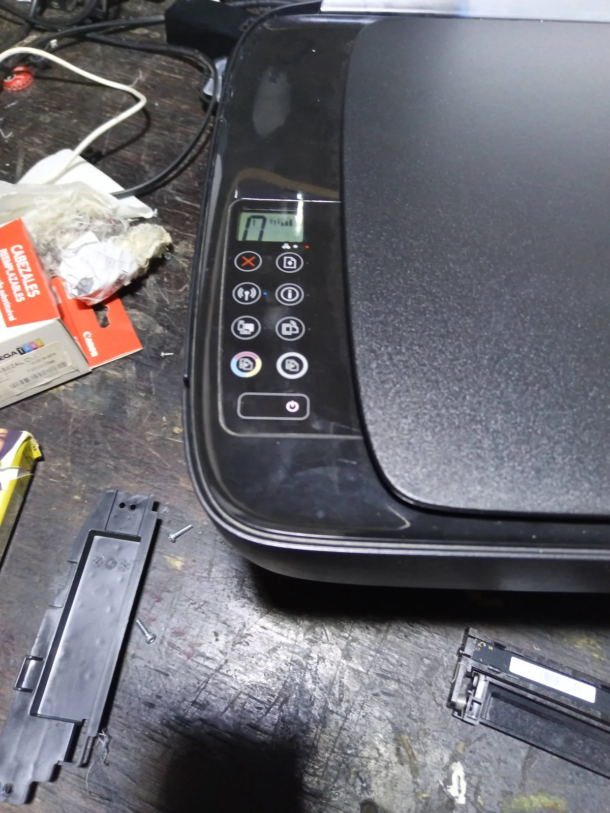 HP 5820 — Impresora funcionando tras la reparación — Ciselaptop Oaxaca