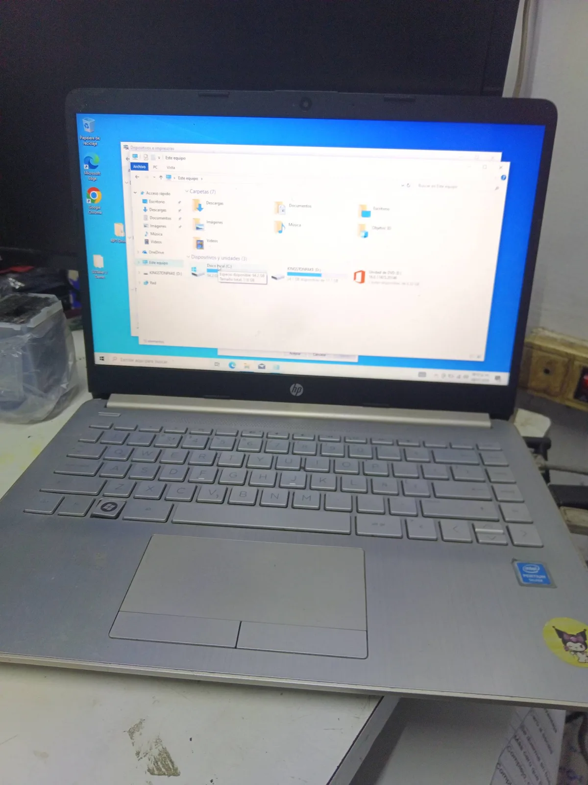 HP formateo sin respaldo — Windows y Office Oaxaca | Ciselaptop