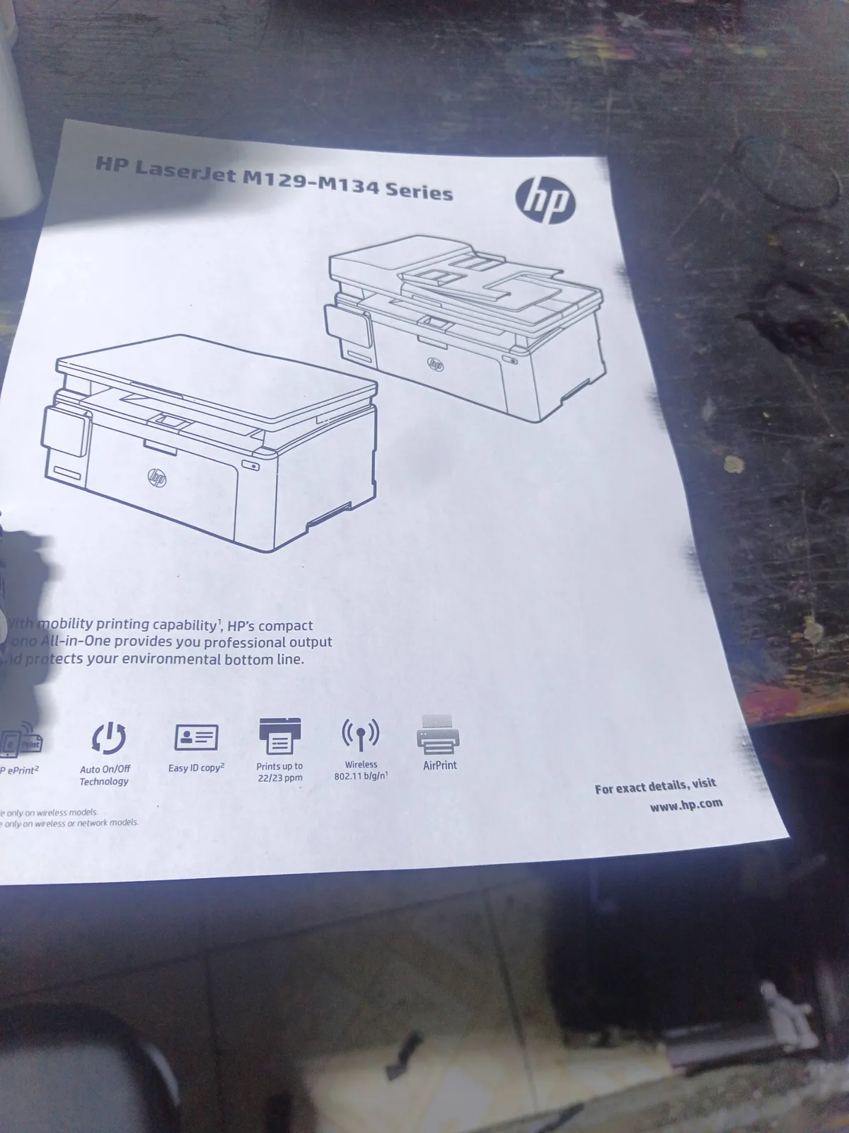 HP M130fw — Diagnóstico de rayas en escáner — Ciselaptop Oaxaca