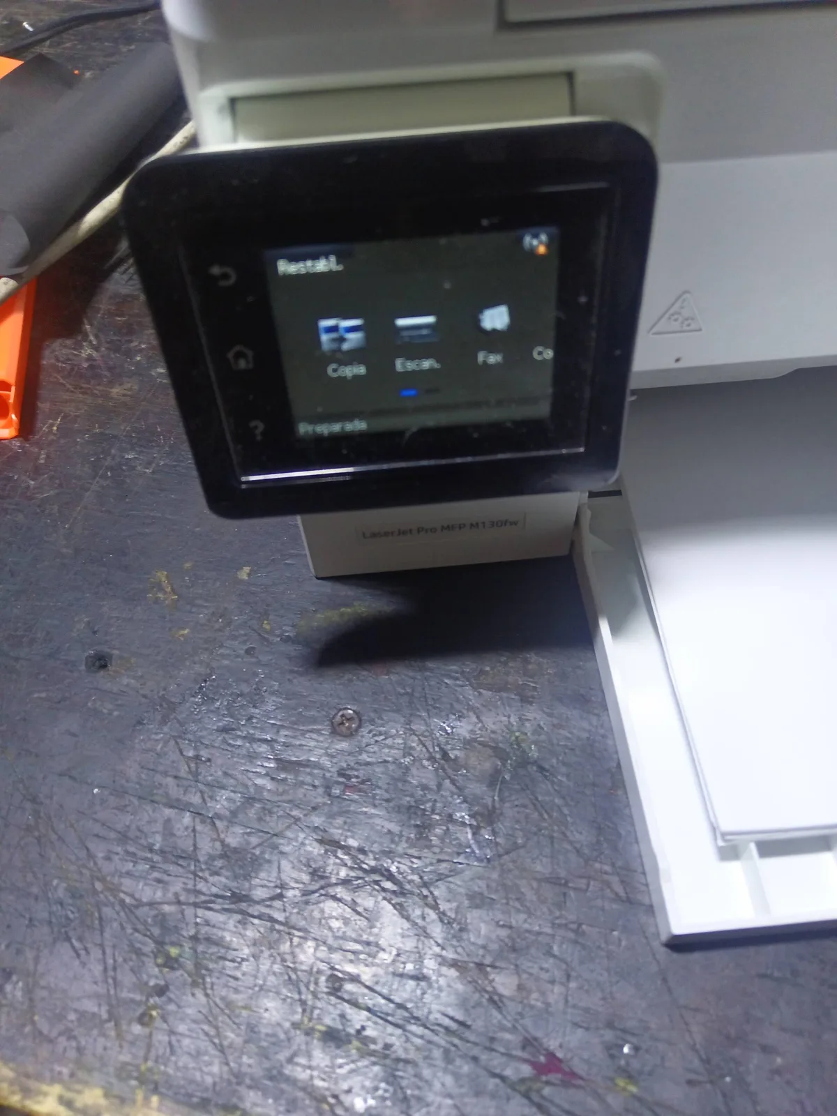 HP M130fw — Prueba de impresión final — Ciselaptop Oaxaca