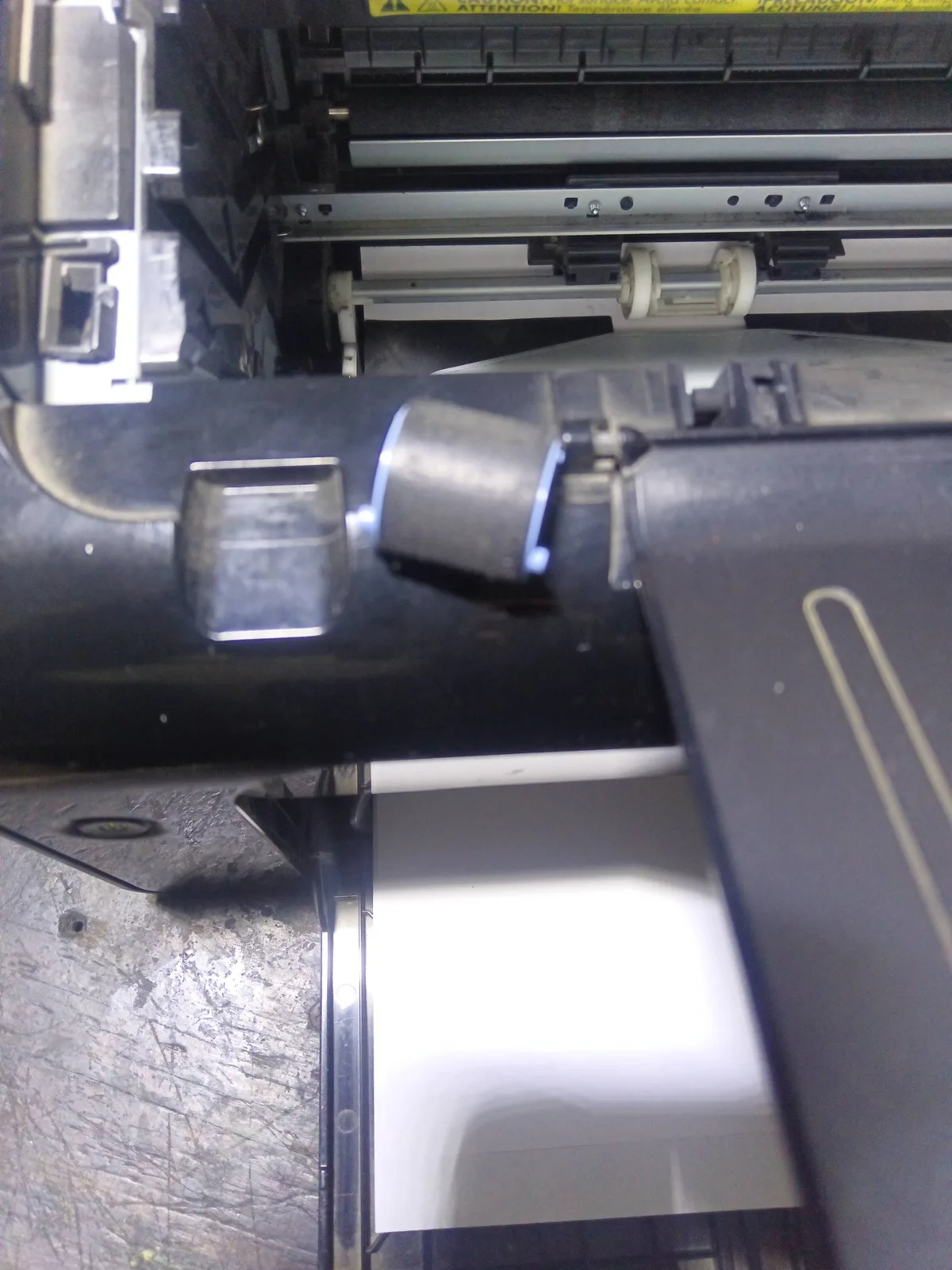 HP P1102 — Limpieza del mecanismo de alimentación — Ciselaptop Oaxaca